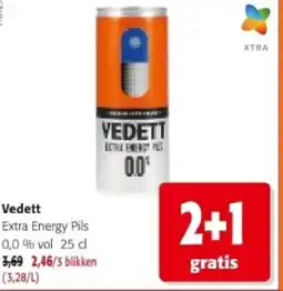 Colruyt Vedett Extra Energy Pils 0,0 % vol aanbieding