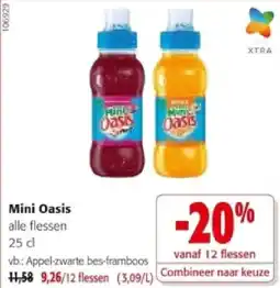 Colruyt Mini Oasis Appel-zwarte bes-framboos aanbieding