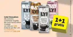 Albert Heijn Oatly! literpakken aanbieding