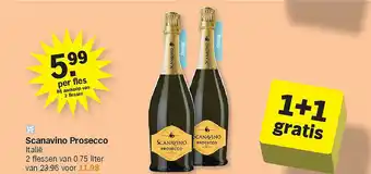 Albert Heijn Scanavino Prosecco aanbieding