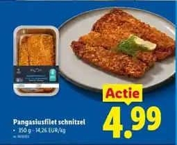Lidl Pangasiusfilet schnitzel aanbieding