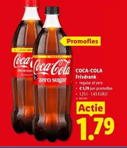 Lidl Coca-cola frisdrank aanbieding
