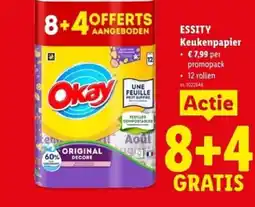 Lidl Essity keukenpapier aanbieding