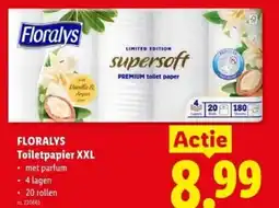 Lidl Floralys Toiletpapier XXL aanbieding