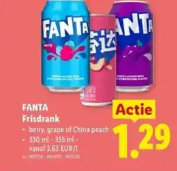 Lidl FANTA Frisdrank aanbieding