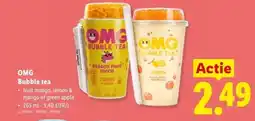 Lidl OMG Bubble tea aanbieding