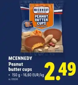 Lidl Peanut butter cups aanbieding