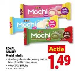 Lidl FAMILY Mochi mini's aanbieding