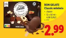 Lidl BON GELATI Classic minimix aanbieding