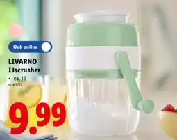 Lidl LIVARNO IJscrusher aanbieding