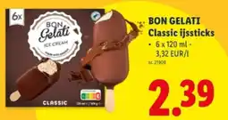 Lidl BON GELATI Classic ijssticks aanbieding