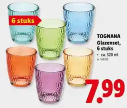 Lidl Glazenset, 6 stuks aanbieding