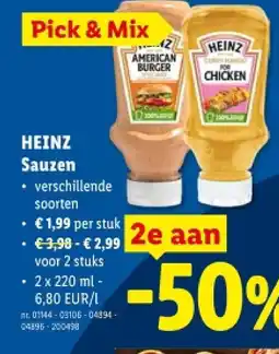 Lidl Sauzen aanbieding