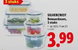 Lidl Bewaardozen, 3 stuks aanbieding