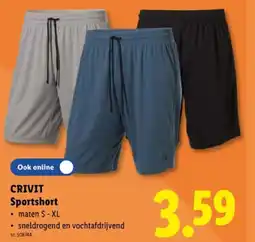 Lidl Sportshort aanbieding
