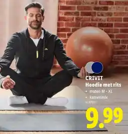 Lidl Hoodie met rits aanbieding