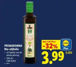 Lidl PRIMADONNA Bio-olijfolie aanbieding