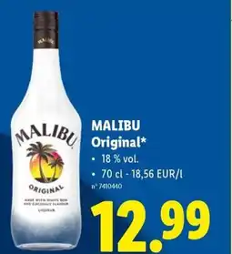 Lidl Malibu Original aanbieding