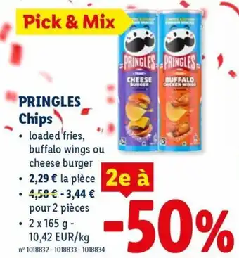 Lidl Pringles Chips aanbieding