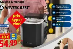 Lidl Silvercrest Machine à glaçons aanbieding