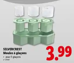 Lidl Silvercrest Moules à glaçons aanbieding