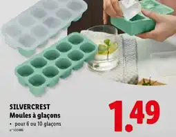 Lidl Silvercrest Moules à glaçons aanbieding