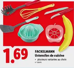Lidl Fackelmann Ustensiles De Cuisine aanbieding