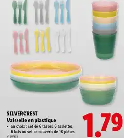 Lidl Silvercrest Vaisselle En Plastique aanbieding