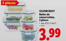 Lidl Silvercrest Boîtes de Conservation aanbieding