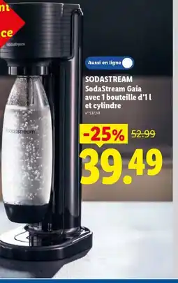 Lidl Sodastream sodastream gaia avec aanbieding