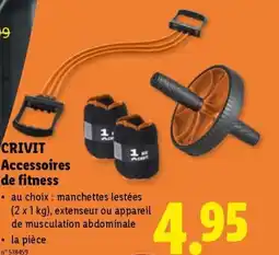 Lidl Crivit Accessoires de fitness aanbieding
