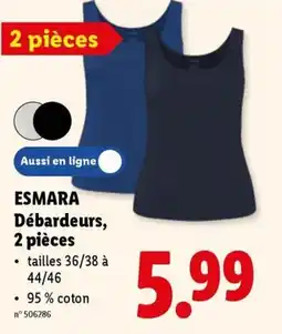 Lidl Esmara Débardeurs aanbieding