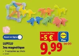 Lidl Lupilu jeu magnétique aanbieding