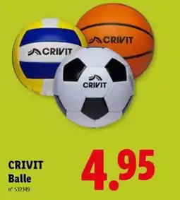 Lidl Crivit Balle aanbieding