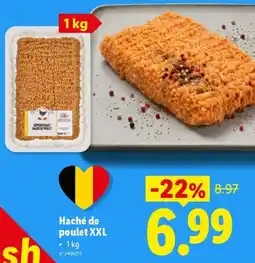 Lidl Haché de poulet aanbieding