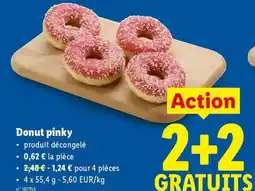 Lidl Donut pinky aanbieding