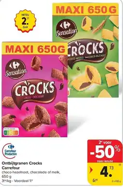 Carrefour Ontbijtgranen Crocks Carrefour aanbieding
