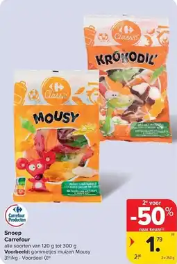 Carrefour Snoep Carrefour aanbieding