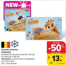 Carrefour Cornets d'amour IJsboerke aanbieding