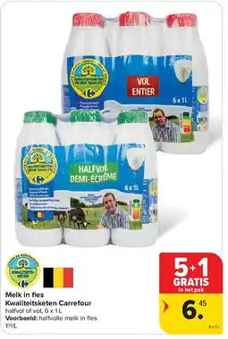 Carrefour Melk in fl es Kwaliteitsketen Carrefour aanbieding