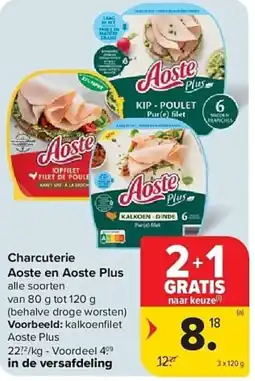 Carrefour Charcuterie Aoste en Aoste Plus aanbieding
