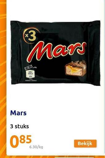 Action Mars aanbieding