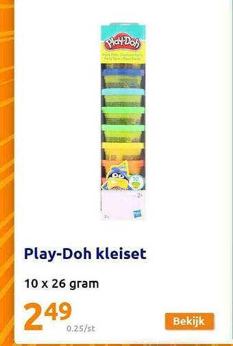 Action Play Doh Kleiset aanbieding