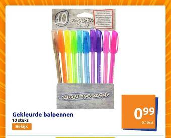 Gekleurde Balpennen