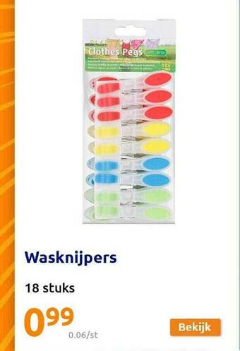 Action Wasknijpers aanbieding
