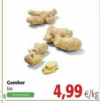Colruyt Gember aanbieding
