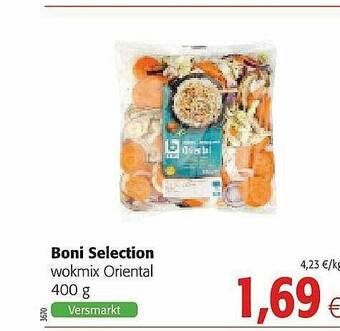 Colruyt Boni Selection Wokmix Oriental aanbieding