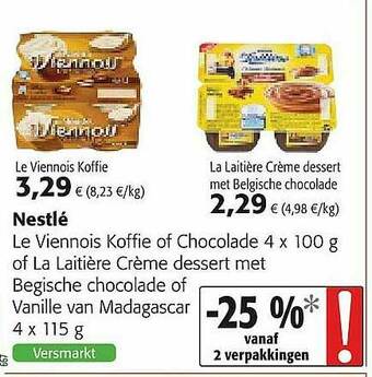 Colruyt Nestlé aanbieding