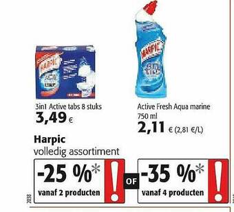 Colruyt Harpic aanbieding