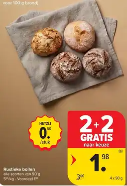 Carrefour Rustieke bollen aanbieding